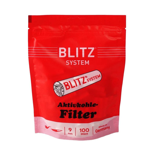 Buy Blitz System - Activated Carbon Filters (9MM) (Pack of 100) Charcoal Filters | Slimjim India