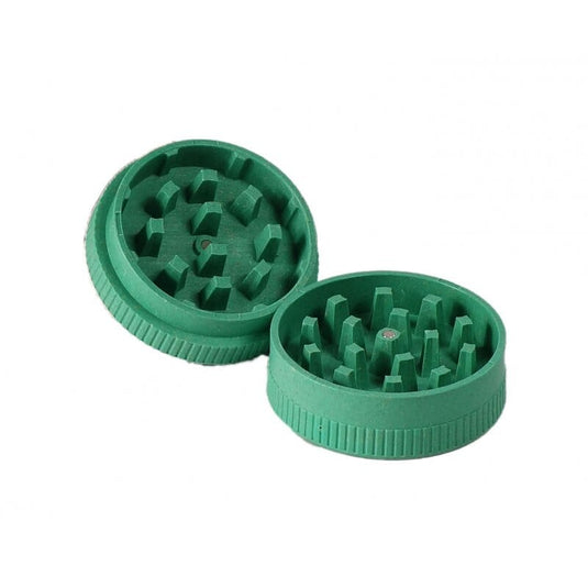 Buy Gizeh - Hemp Grinder 2 Part (55mm) Grinder Green | Slimjim India