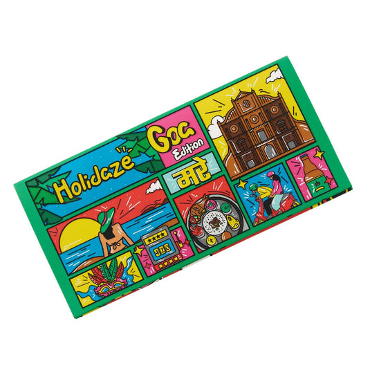 Buy Holidaze (Ind) - King Size Papers + Grinder + Tray Rolling Papers + Tips Goa | Slimjim India