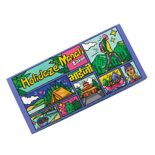 Buy Holidaze (Ind) - King Size Papers + Grinder + Tray Rolling Papers + Tips Manali | Slimjim India