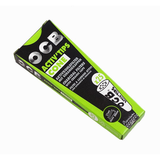 Buy OCB Activ'Tips - CONE Shaped Carbon Filters (6MM) Active Charcoal Filter | Slimjim India