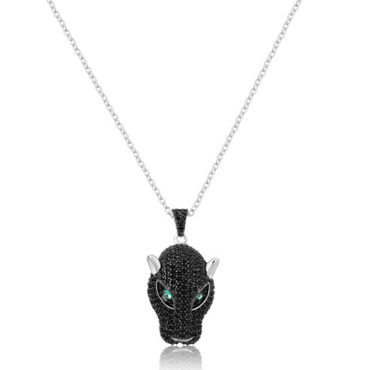 Buy BLACK STONED PANTHER PENDANT PENDANT | Slimjim India