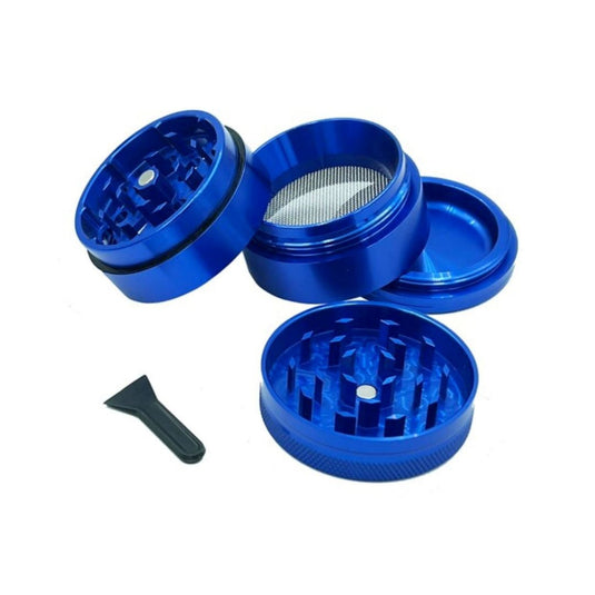 Buy Elements 4 Piece Grinder - Blue Grinders | Slimjim India