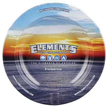 Elements Tin Ashtray (Blue) ashtrays Elements