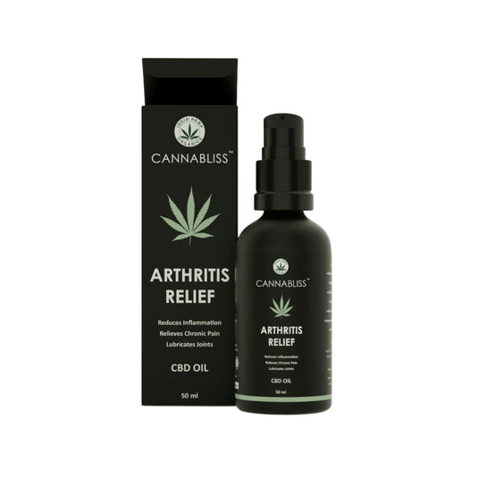 Buy India Hemp Organics - Arthritis Relief CBD oil 50ml | Slimjim India