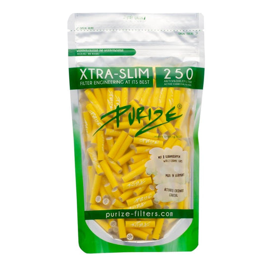 Purize Yellow Slim Filters Paraphernalia Purize 250