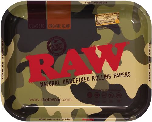RAW Camo Tray (Large) Rolling Tray RAW