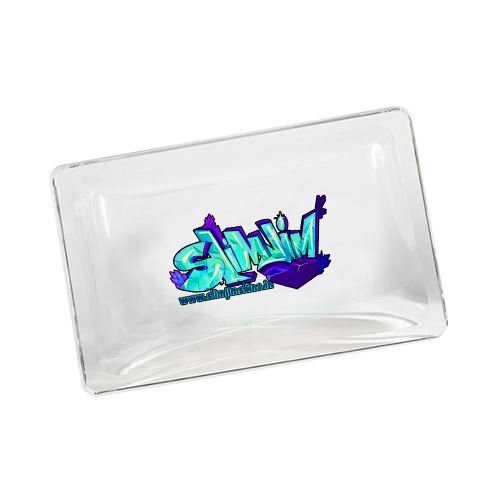 Slimjim Glass Rolling Tray Rolling Tray Slimjim