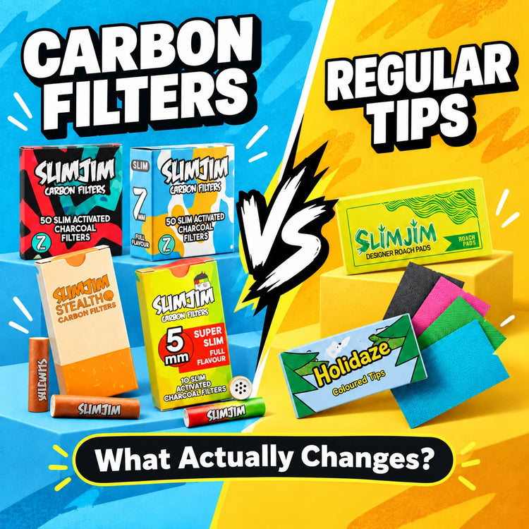 Carbon Filters vs Regular Tips: What Actually Changes?