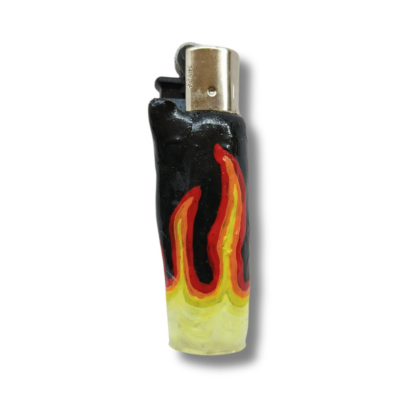 Load image into Gallery viewer, Flame - Custom Clipper Lighter
