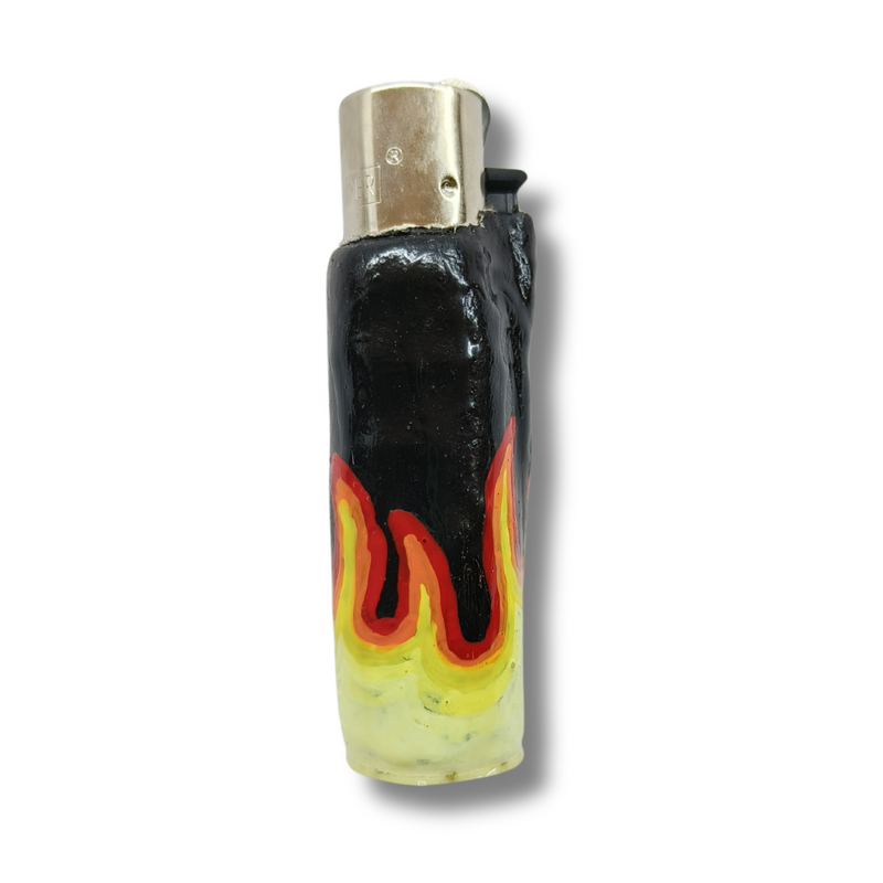 Load image into Gallery viewer, Flame - Custom Clipper Lighter
