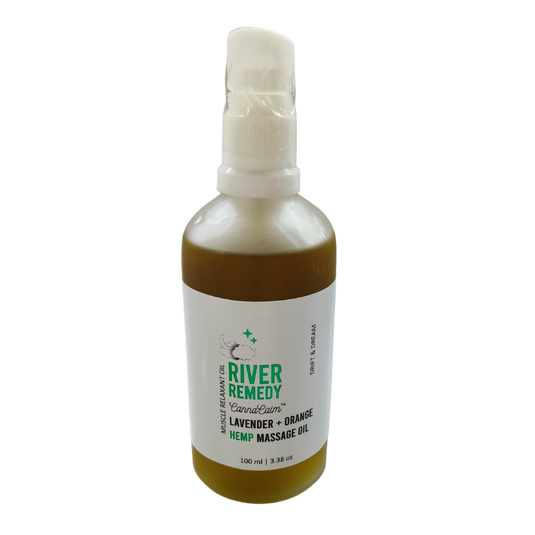 River Remedy - Massage Oil (Lavender + Orange) (100ml)