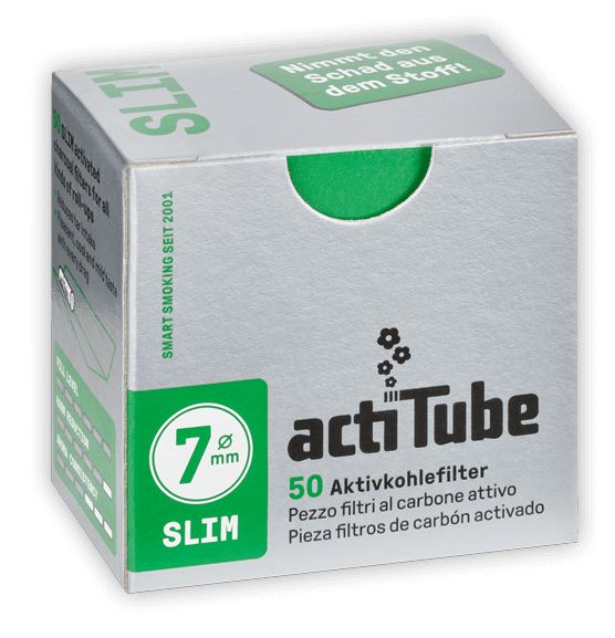Load image into Gallery viewer, Buy Acti Tube Slim (Box of 50) Cotton Filters 7MM | Slimjim India
