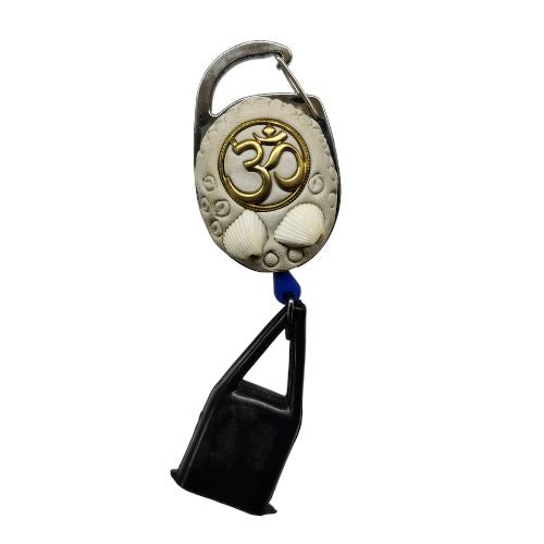 Buy Artisan Clay Lighter Leash Lighter Sleeve Aum | Slimjim India