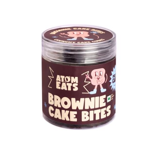 Buy Atom Eats - Brownie Bites (60g) (Jar of 2) Snacks | Slimjim India