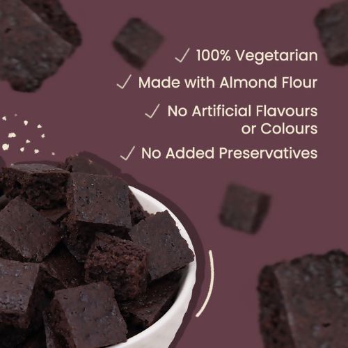 Buy Atom Eats - Brownie Bites (60g) (Jar of 2) Snacks | Slimjim India