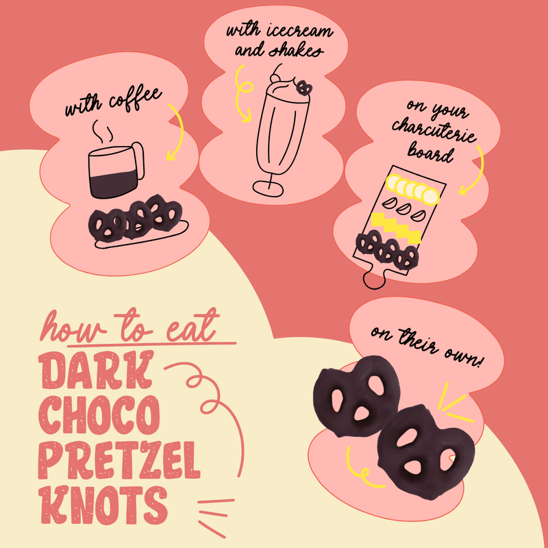 Load image into Gallery viewer, Atom Eats - Dark Chocolate Dipped Pretzels 30g each (Pack of 2)
