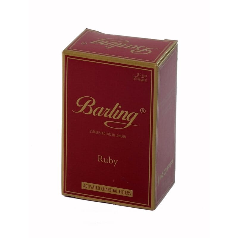 Load image into Gallery viewer, Buy Barling - Ruby Red Activated Carbon Filters (9MM) (Pack of 50) Charcoal Filters | Slimjim India
