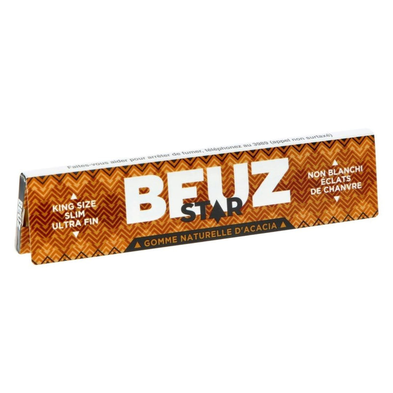 Load image into Gallery viewer, Buy Beuz - KS Slim Star Rolling Papers Brown Rolling Paper | Slimjim India
