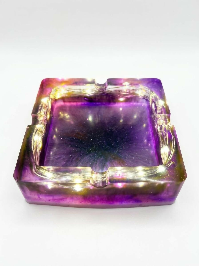 Load image into Gallery viewer, Buy Bk - Amethyst Aura LED Ashtray Ashtray | Slimjim India
