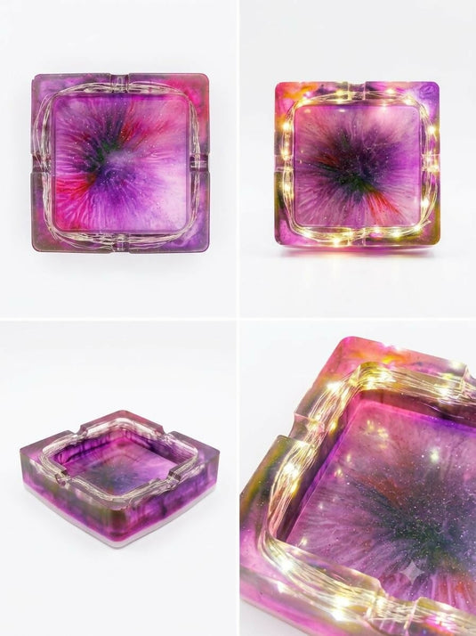 Buy Bk - Amethyst Aura LED Ashtray Ashtray | Slimjim India