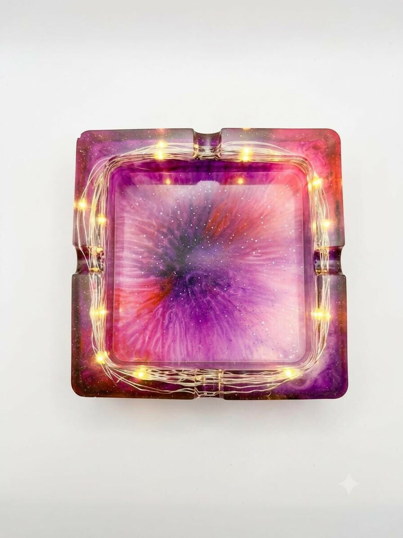 Load image into Gallery viewer, Buy Bk - Amethyst Aura LED Ashtray Ashtray | Slimjim India
