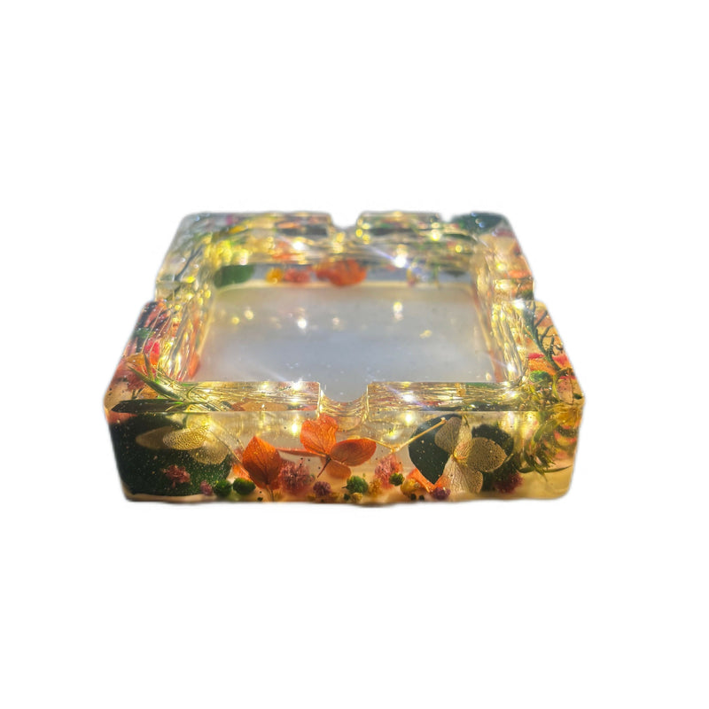 Load image into Gallery viewer, Buy BK - Gardenia LED Ashtray Ashtray | Slimjim India
