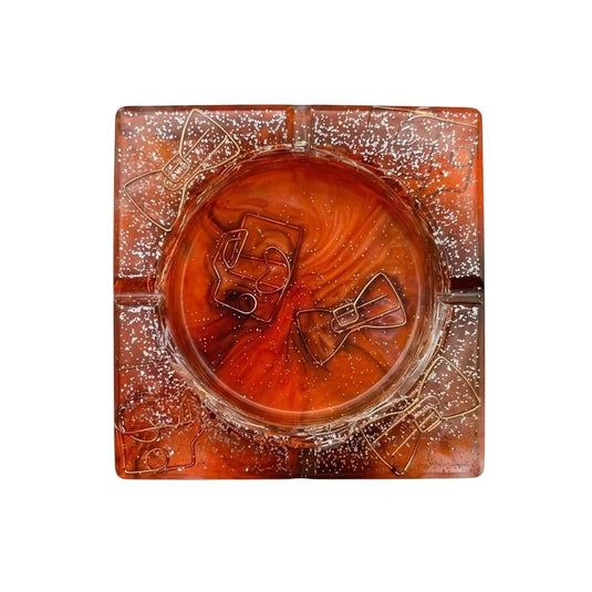 Buy BK - Sunset Glow Resin LED Ashtray Ashtray | Slimjim India