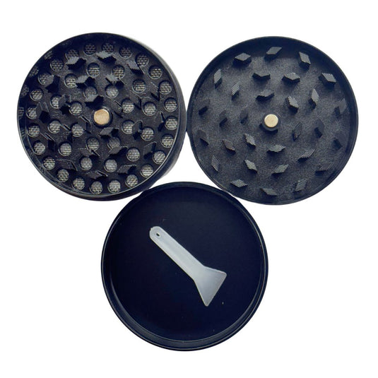 Buy Black Metal Grinder 3 Part (50 mm) Grinder | Slimjim India