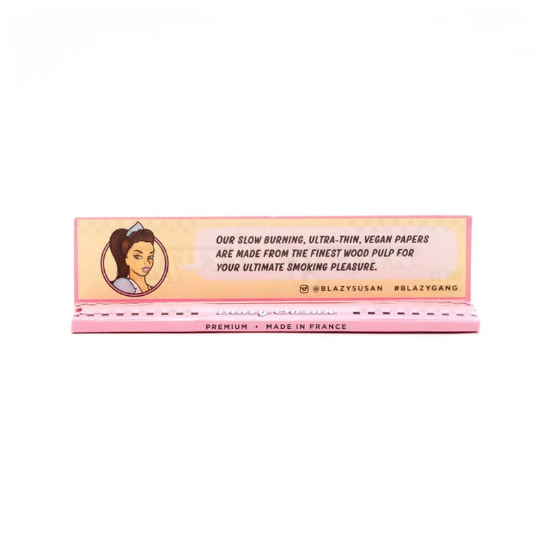 Load image into Gallery viewer, Buy Blazy Susan - King Size Slim Rolling Papers (Pink) King Size Skins | Slimjim India
