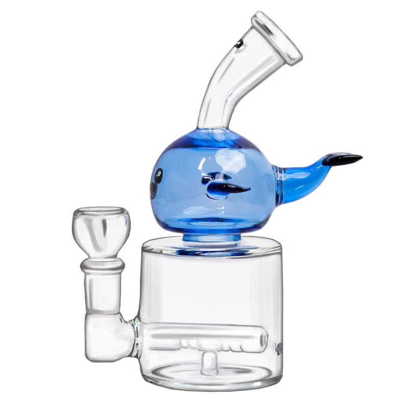 Load image into Gallery viewer, Buy Bongchie - Baby Whale Glass Bong (Small) Bong | Slimjim India
