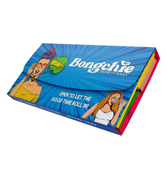 Buy Bongchie - Double Unbleached (Papers + Tips + Tray) Rolling Paper | Slimjim India