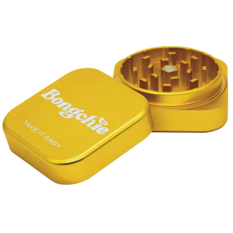 Load image into Gallery viewer, Buy Bongchie - Drip Grinder Aluminum Krusher (2 Part) Grinder | Slimjim India
