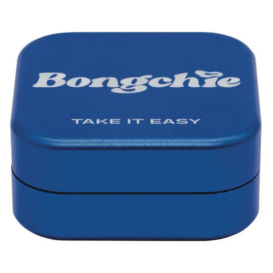 Buy Bongchie - Drip Grinder Aluminum Krusher (2 Part) Grinder Blue | Slimjim India