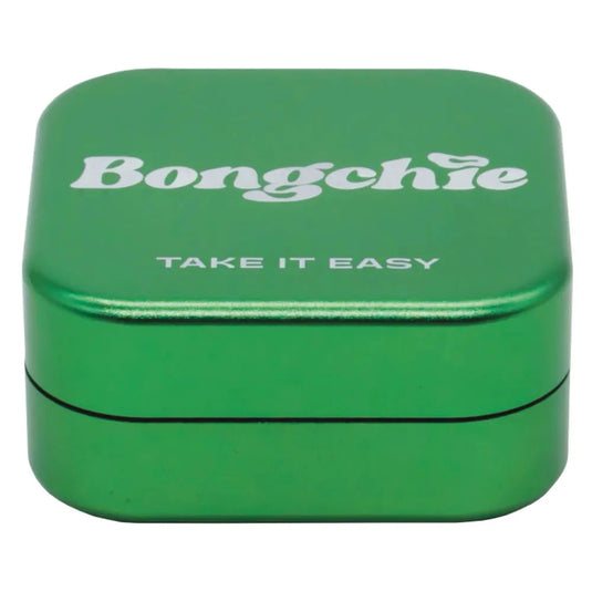 Buy Bongchie - Drip Grinder Aluminum Krusher (2 Part) Grinder Green | Slimjim India