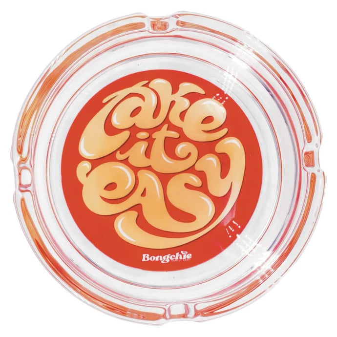 Buy Bongchie - Easy Round Glass Ashtray Ashtray | Slimjim India