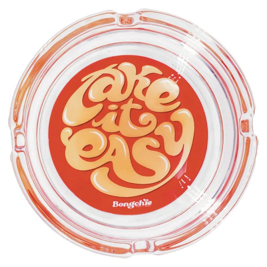 Buy Bongchie - Easy Round Glass Ashtray Ashtray | Slimjim India