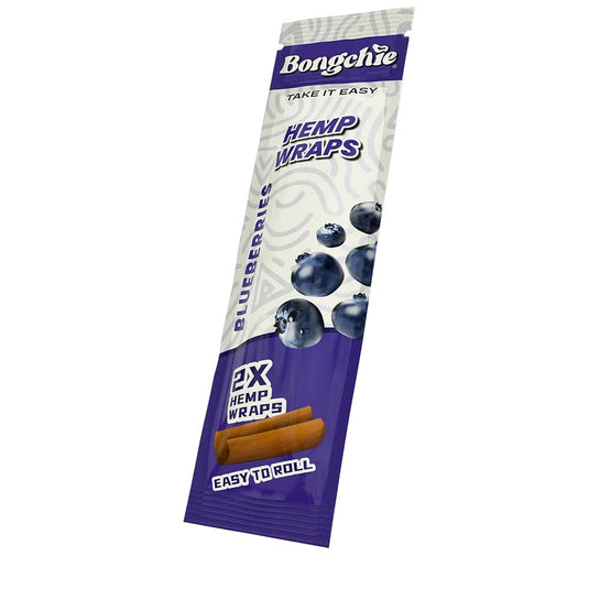 Buy Bongchie - Hemp Wraps (Blueberry) | Slimjim India