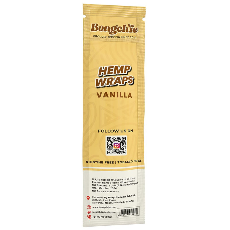 Load image into Gallery viewer, Buy Bongchie - Hemp Wraps (Vanilla) | Slimjim India
