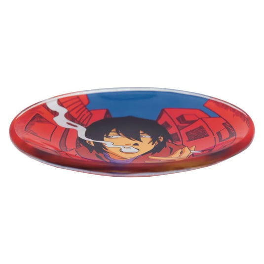 Buy Bongchie - Kushed Round Glass Mixing Tray Rolling Tray | Slimjim India