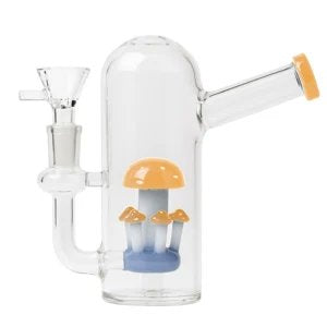 Load image into Gallery viewer, Buy Bongchie - Magic Mushroom Glass Bong (Medium) Bong | Slimjim India
