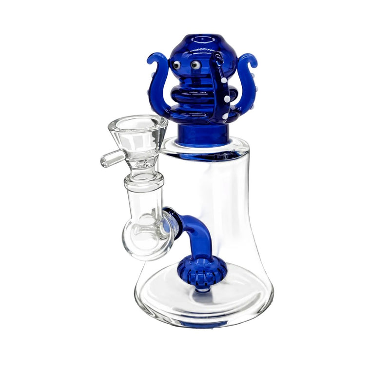 Load image into Gallery viewer, Buy Bongchie - Octopus Glass Bong (Small) Bong Blue | Slimjim India
