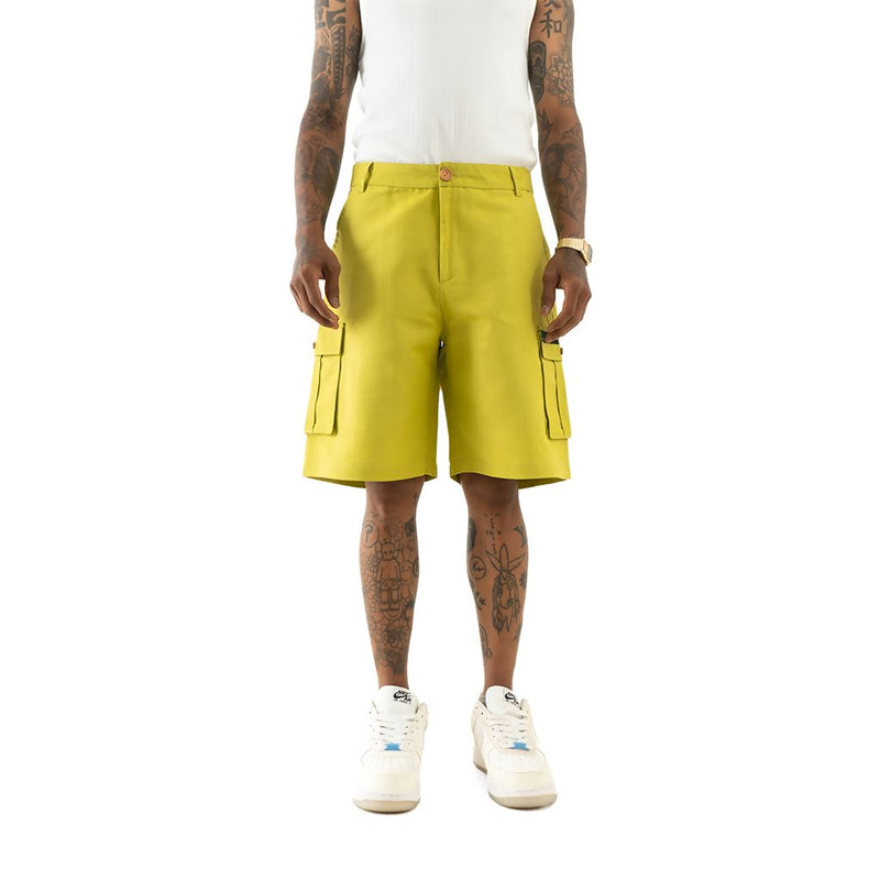 Load image into Gallery viewer, Buy Cannabie - Cargo Shorts Green Shorts | Slimjim India
