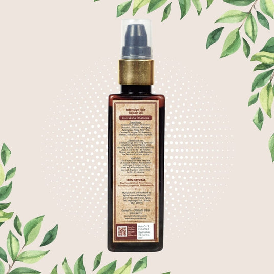 Buy Cannazo India - Intensive Repair Hair Oil (500MG) | Slimjim India