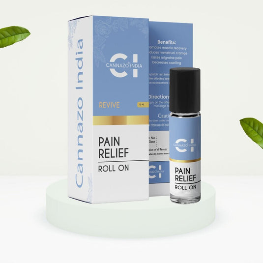 Buy Cannazo India - Revive Pain Relief (Roll on) CBD Roller | Slimjim India