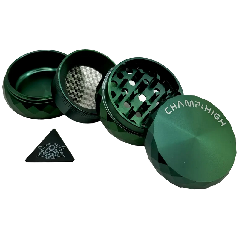 Load image into Gallery viewer, Buy Champ High - Duo-Color Metal Grinder (4 Parts) (53mm) Grinder | Slimjim India
