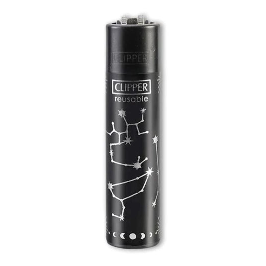 Buy Clipper - Lighter (Constellation Faith) Lighter Black & Silver | Slimjim India