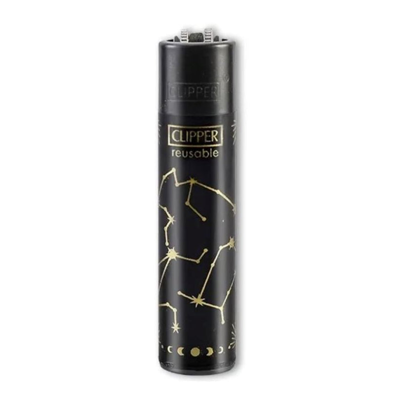 Load image into Gallery viewer, Buy Clipper - Lighter (Constellation Faith) Lighter Gold &amp; Black | Slimjim India
