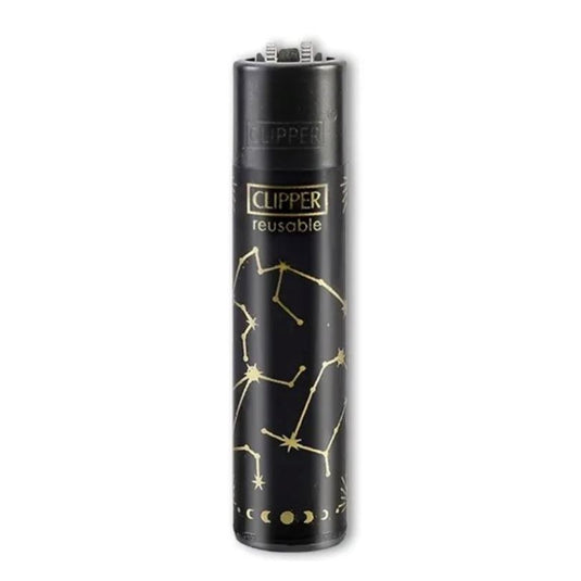 Buy Clipper - Lighter (Constellation Faith) Lighter Gold & Black | Slimjim India