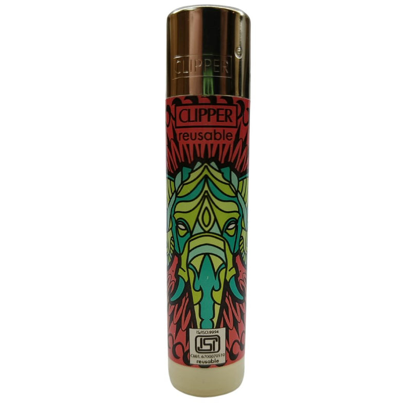 Load image into Gallery viewer, Buy Clipper - Lighter (Elephants) Lighter Red | Slimjim India
